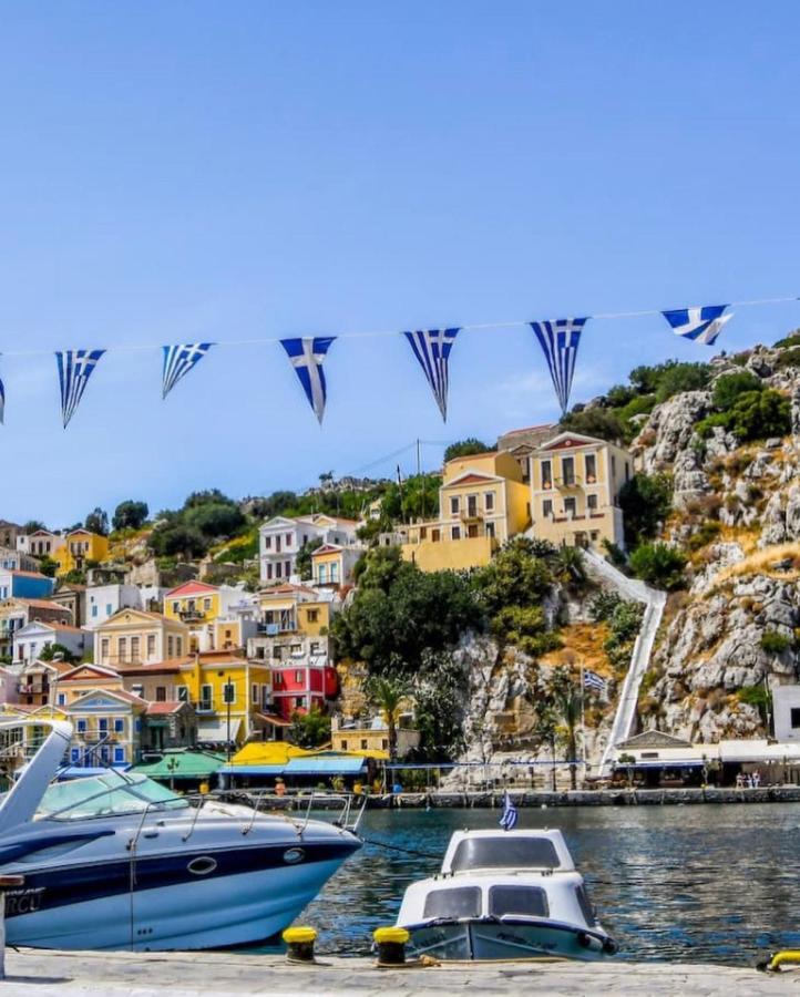 Stone Living Symi Central Apartments Simi Exterior foto